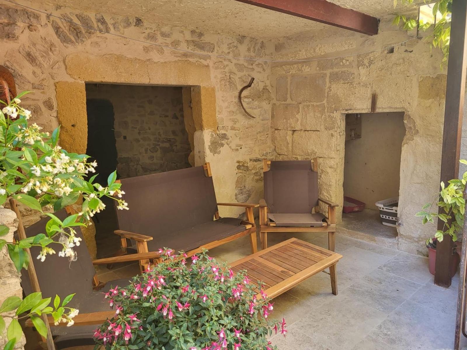 La Grange Appartement Asperes Buitenkant foto